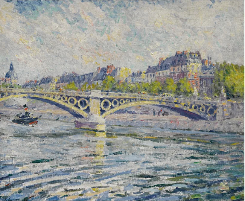 La Seine à Paris - Henri Lebasque image 1 tableau peint à l’huile sur toile