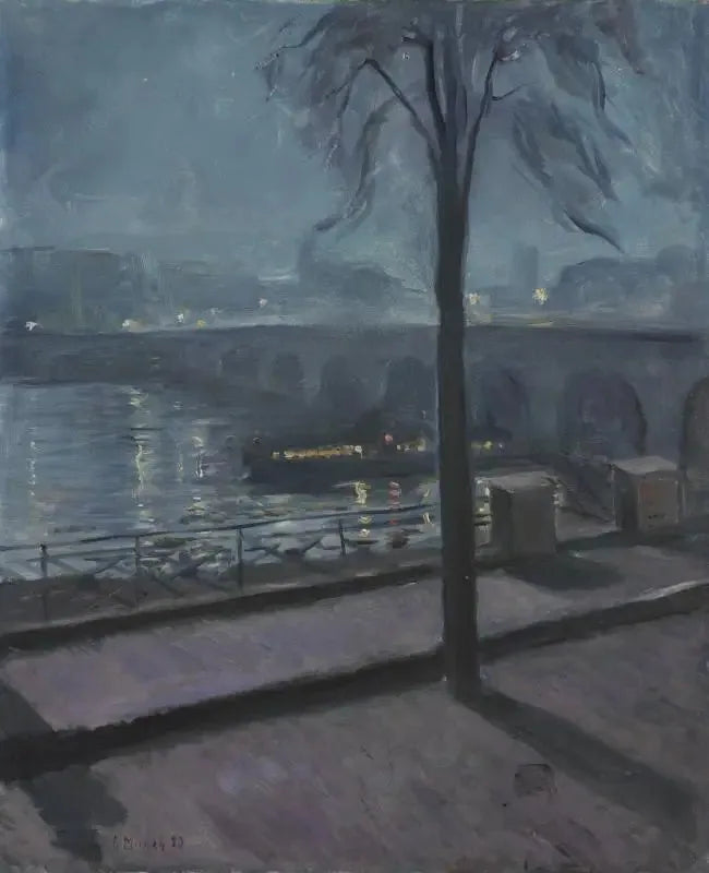La Seine à Saint-Cloud - Edvard Munch