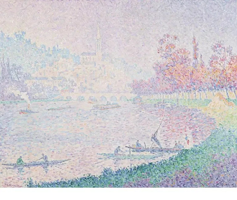 La Seine à Saint-Cloud - Paul Signac