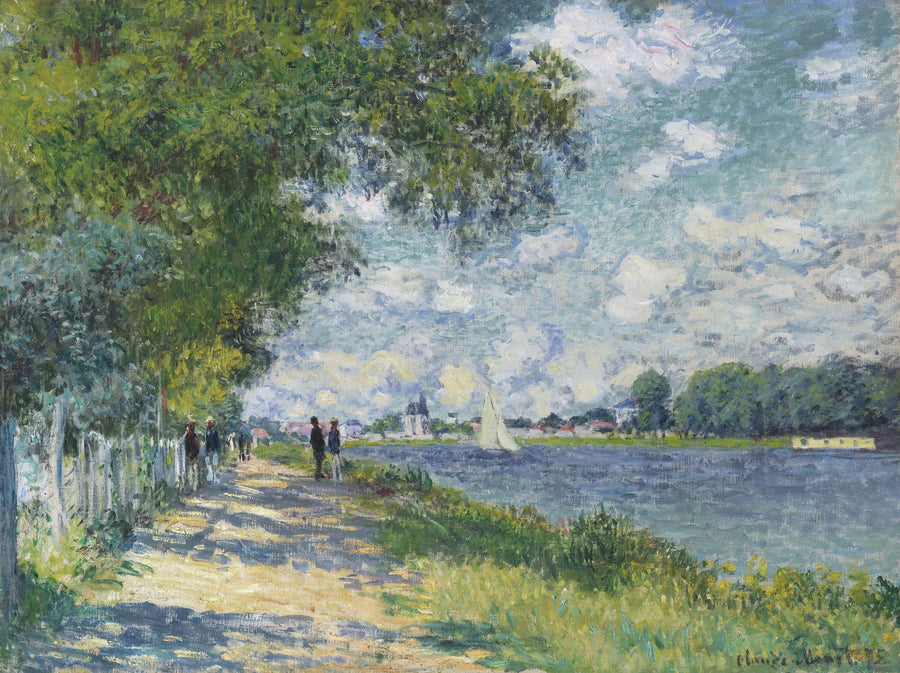Сена в Аржантеї W373 - Клод Моне