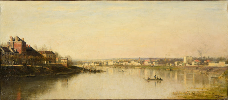 La Seine devant Saint-Denis - Stanislas Lépine