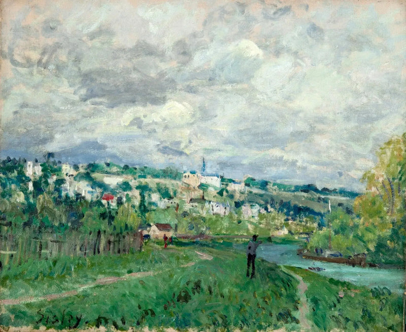 La Seine près de Saint-Cloud - Alfred Sisley