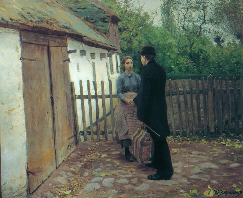La séparation - H. A. Brendekilde
