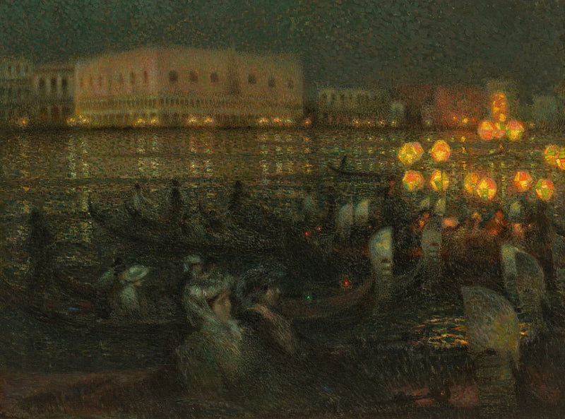 La Sérénade, Venise - Henri Le Sidaner