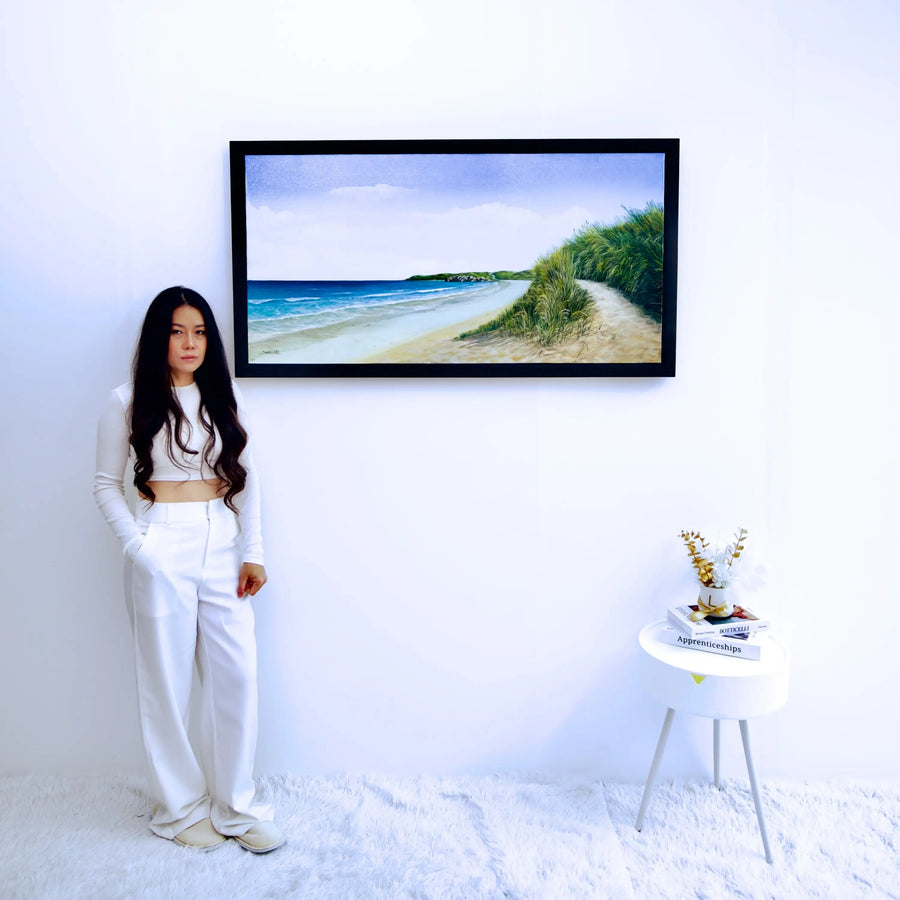La Sérénité à la Plage | 120 x 60 cm