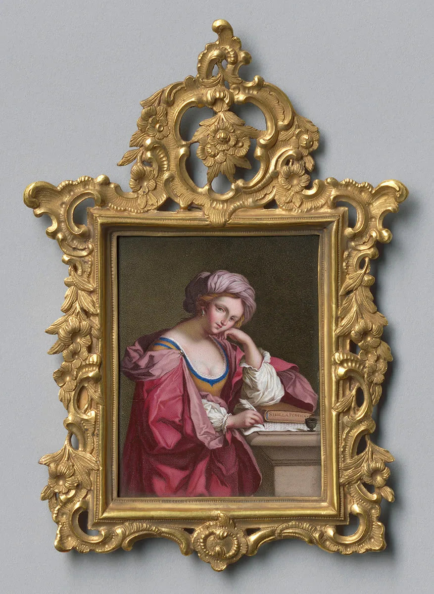 La sibylle persane - Guercino image 1 reproduction artisanale de tableau