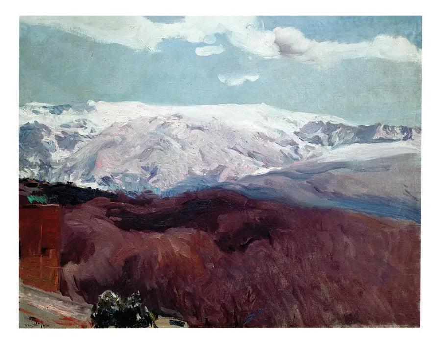 La Sierra Nevada en hiver - Joaquín Sorolla