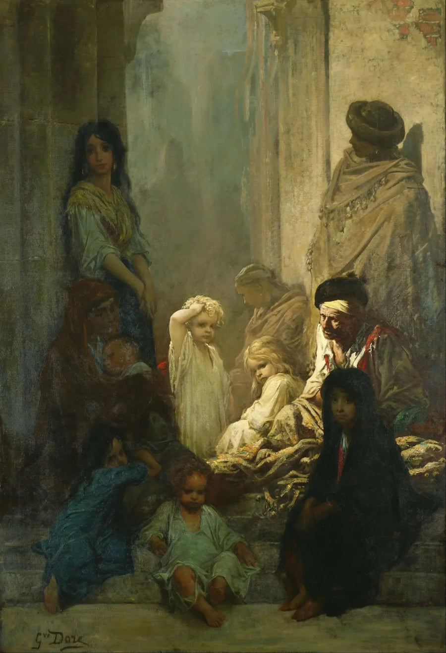 La Siesta, Mémoire d'Espagne - Gustave Doré