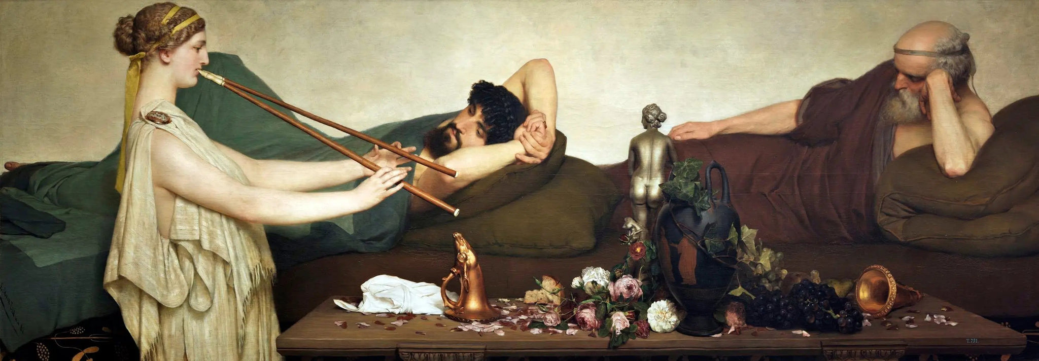 La Sieste - Lawrence Alma-Tadema image 1 copie de tableau peinte à la main