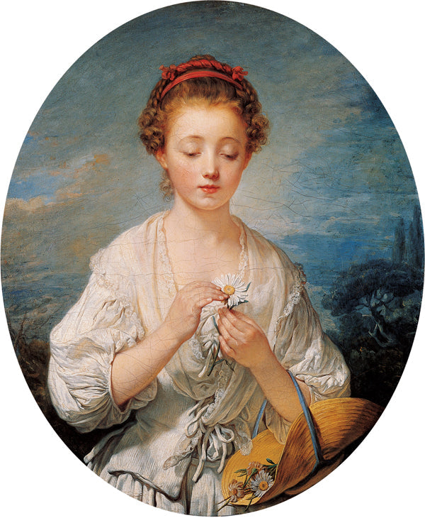 La Simplicité - Jean-Baptiste Greuze image 1 reproduction réalisée par Alpha Reproduction