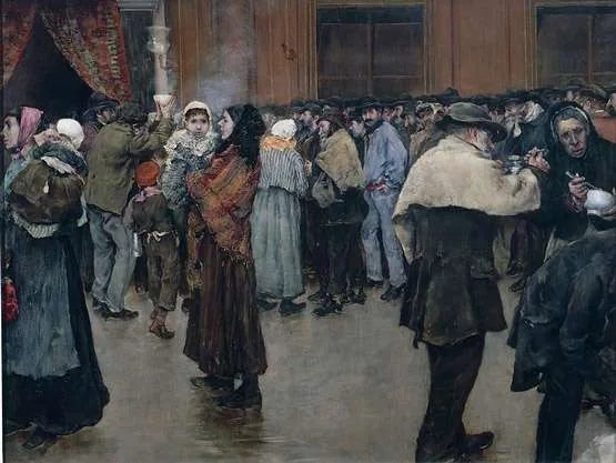 La Soupe du matin - Norbert Gœneutte image 1 copie de tableau peinte à la main