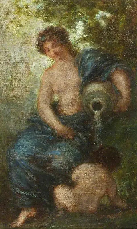 La Source - Henri Fantin-Latour image 1 copie peinte à la main à l’huile