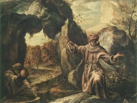La Stigmatisation de saint François - El Greco image 1 reproduction artisanale de tableau