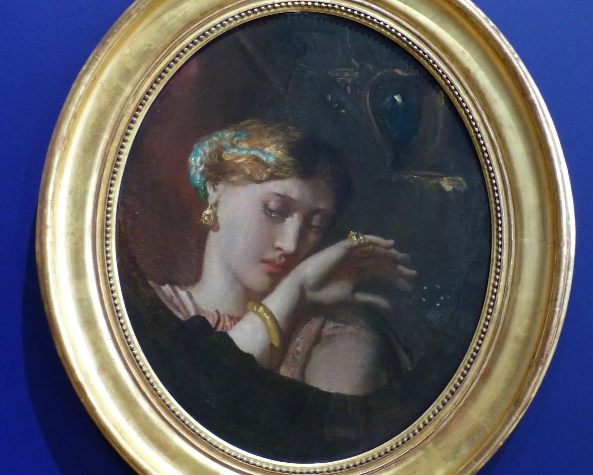 La suivante de Cléopâtre - Théodore Chassériau image 1 reproduction de peinture à l’huile