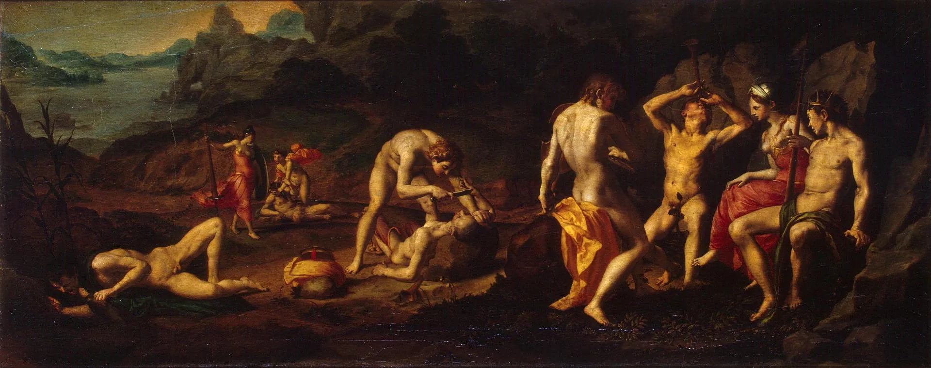 La Supplice de Marsyas - Bronzino image 1 reproduction réalisée par Alpha Reproduction