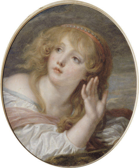 La Surprise - Jean-Baptiste Greuze image 1 reproduction artisanale de tableau