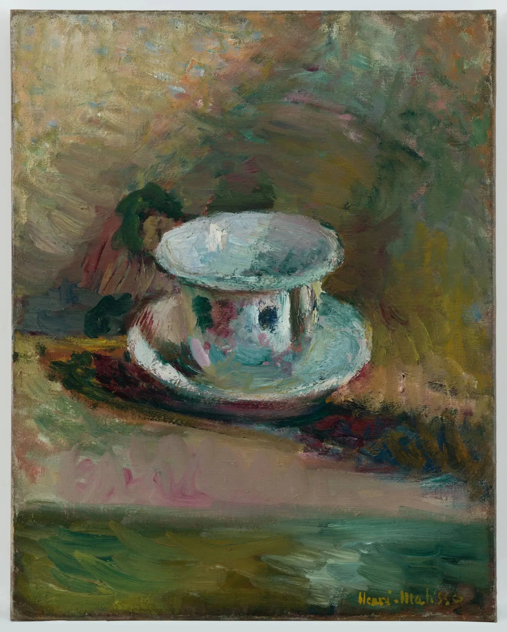 La Table au café - Henri Matisse image 1 reproduction artisanale de tableau