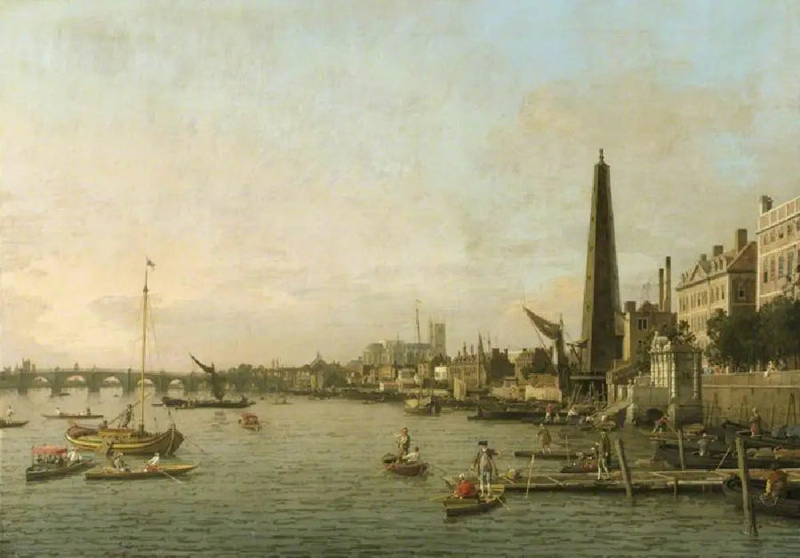La Tamise à Westminster - Canaletto