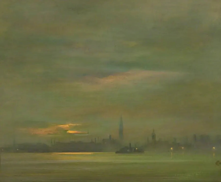 La Tamise, le soir - James Abbott McNeill Whistler