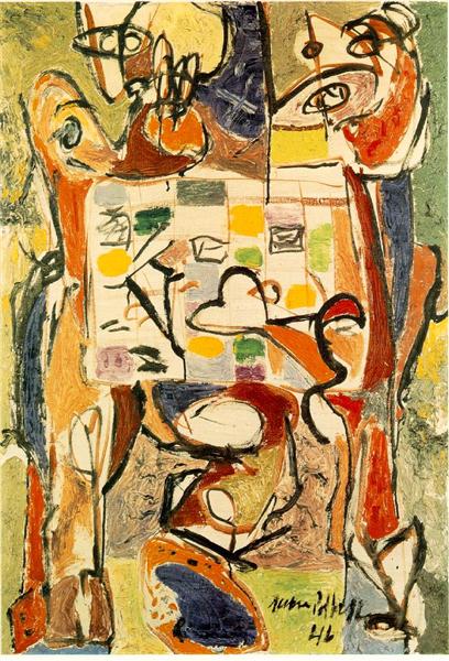 La tasse de thé (Série Accabonac Creek) - Jackson Pollock image 1 reproduction de peinture à l’huile