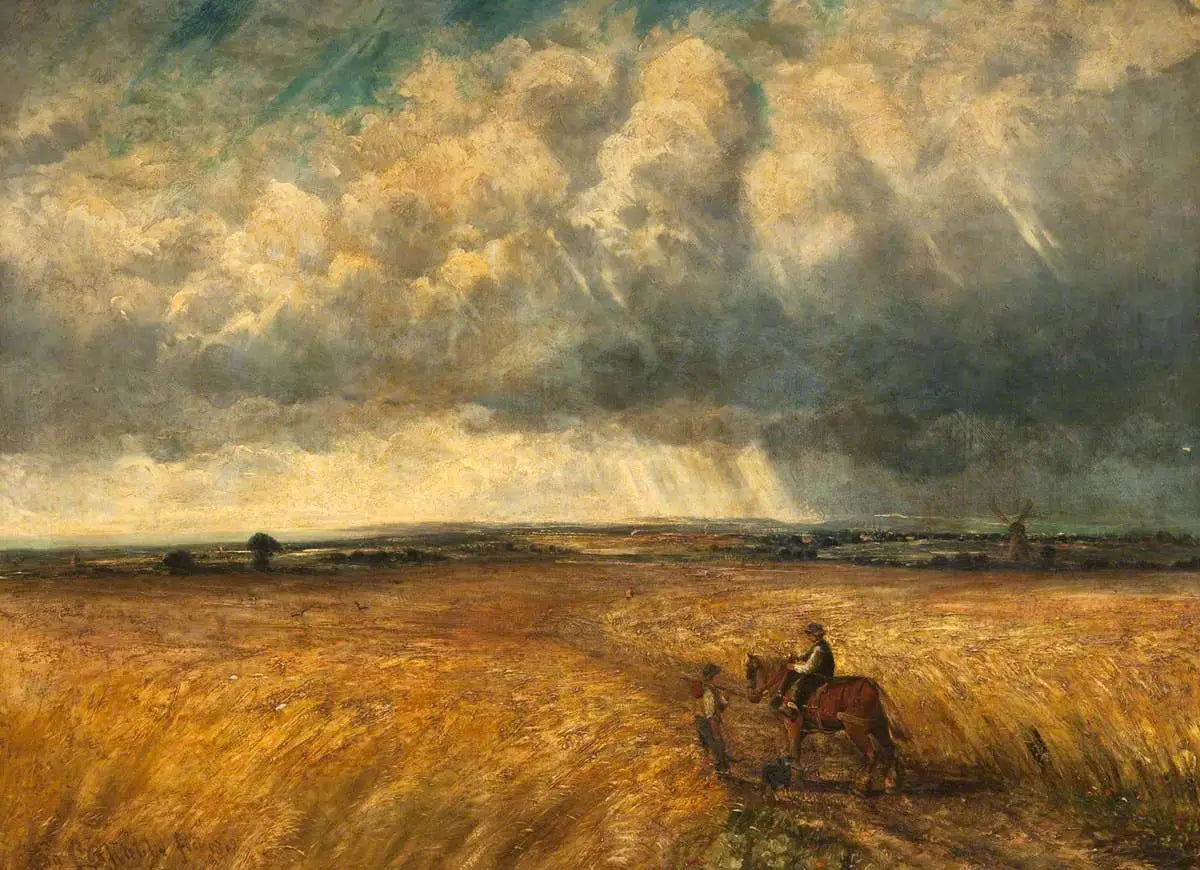 La tempête qui se prépare - John Constable image 1 reproduction de peinture à l’huile