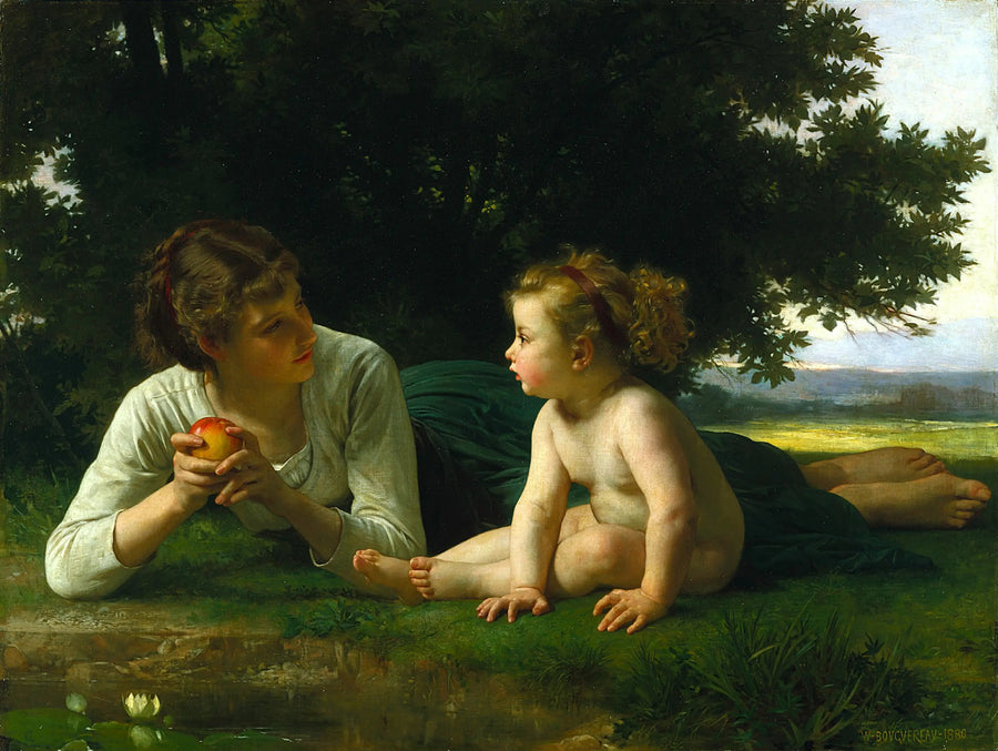 La Tentation - Bouguereau