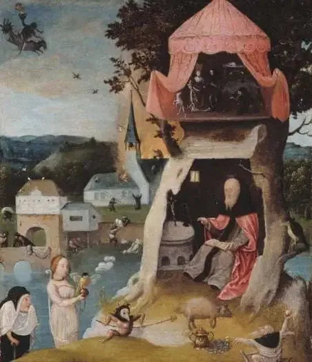 La Tentation de Saint Antoine - Hieronymus Bosch