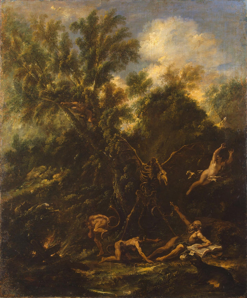 La Tentation de saint Antoine - Sebastiano Ricci