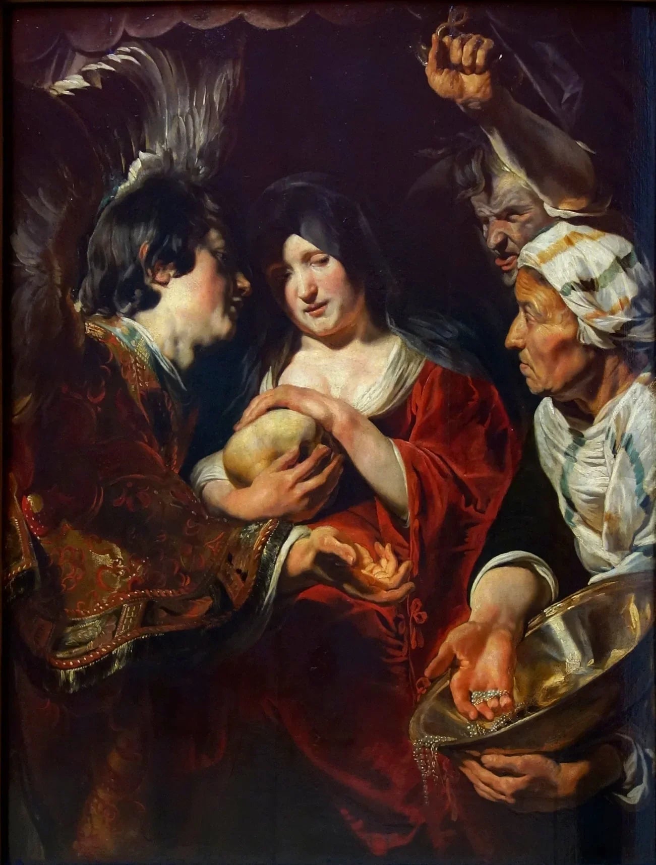 La Tentation de Sainte Madeleine - Jacob Jordaens image 1 tableau peint à l’huile sur toile