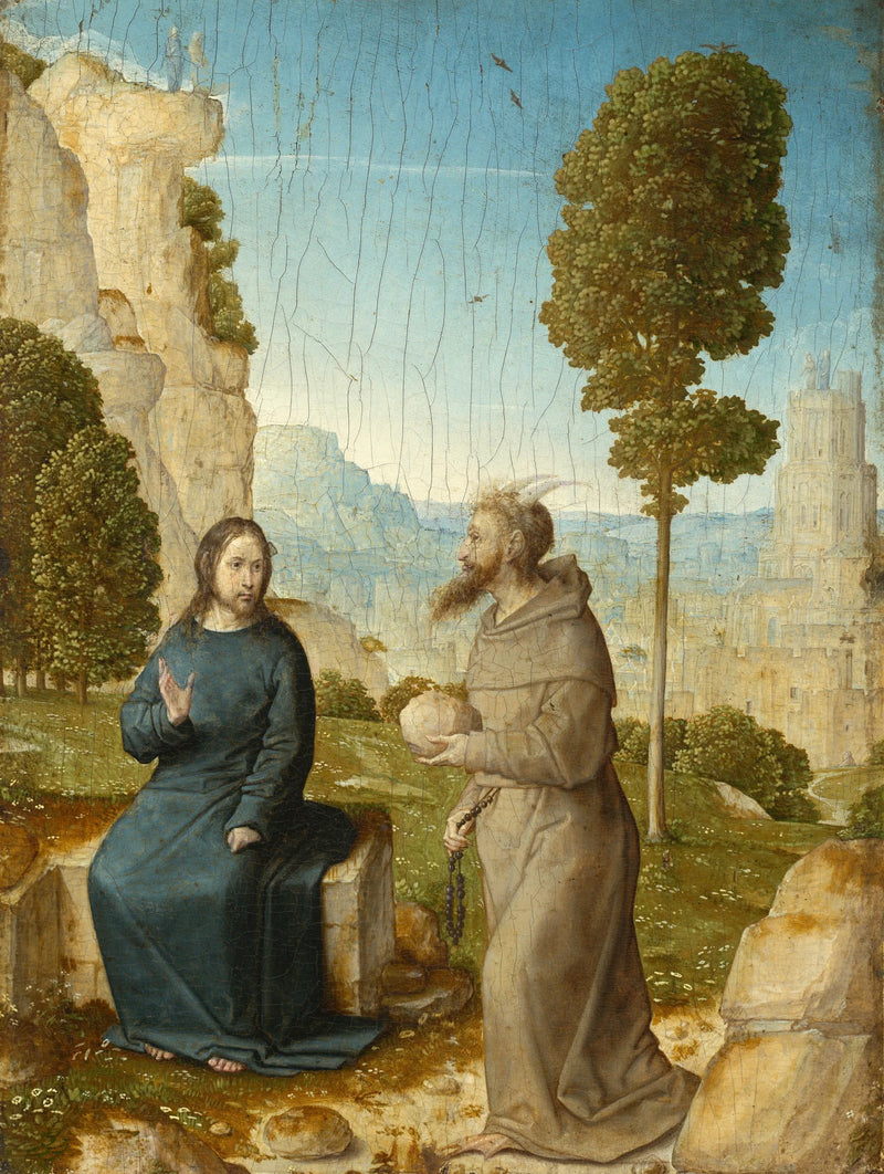La tentation du Christ - Juan de Flandes