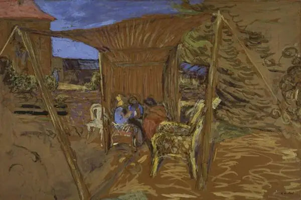 La tente - Édouard Vuillard