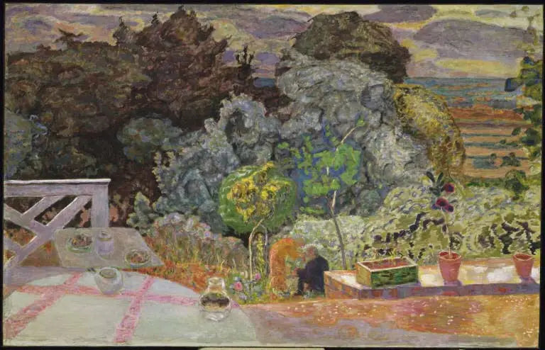 La terrasse - Pierre Bonnard