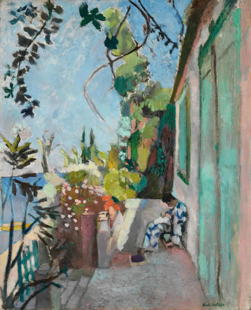 La Terrasse, Saint-Tropez - Henri Matisse