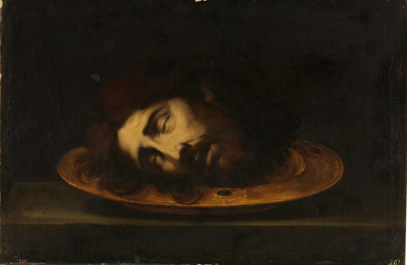 La tête de saint Jean-Baptiste - Bartolomé Esteban Murillo