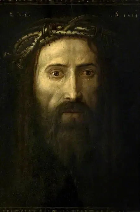 La tête du Christ couronnée d'épines - Albrecht Dürer image 1 tableau peint à l’huile sur toile