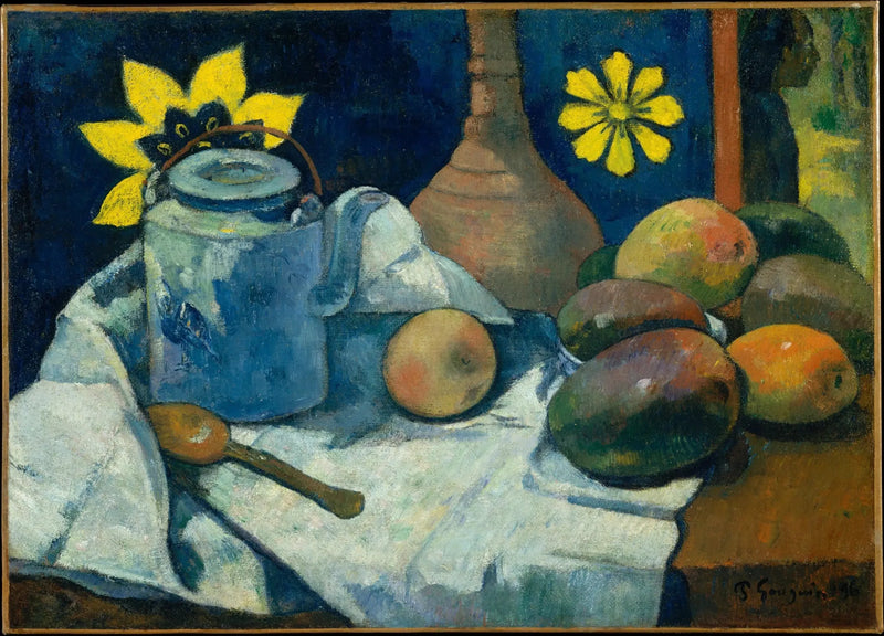 La Théière et les fruits - Paul Gauguin