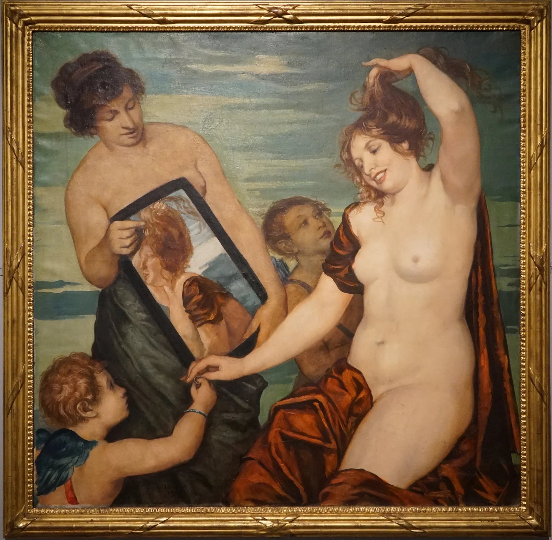 La toilette de Vénus - Émile Bernard image 1 reproduction réalisée par Alpha Reproduction