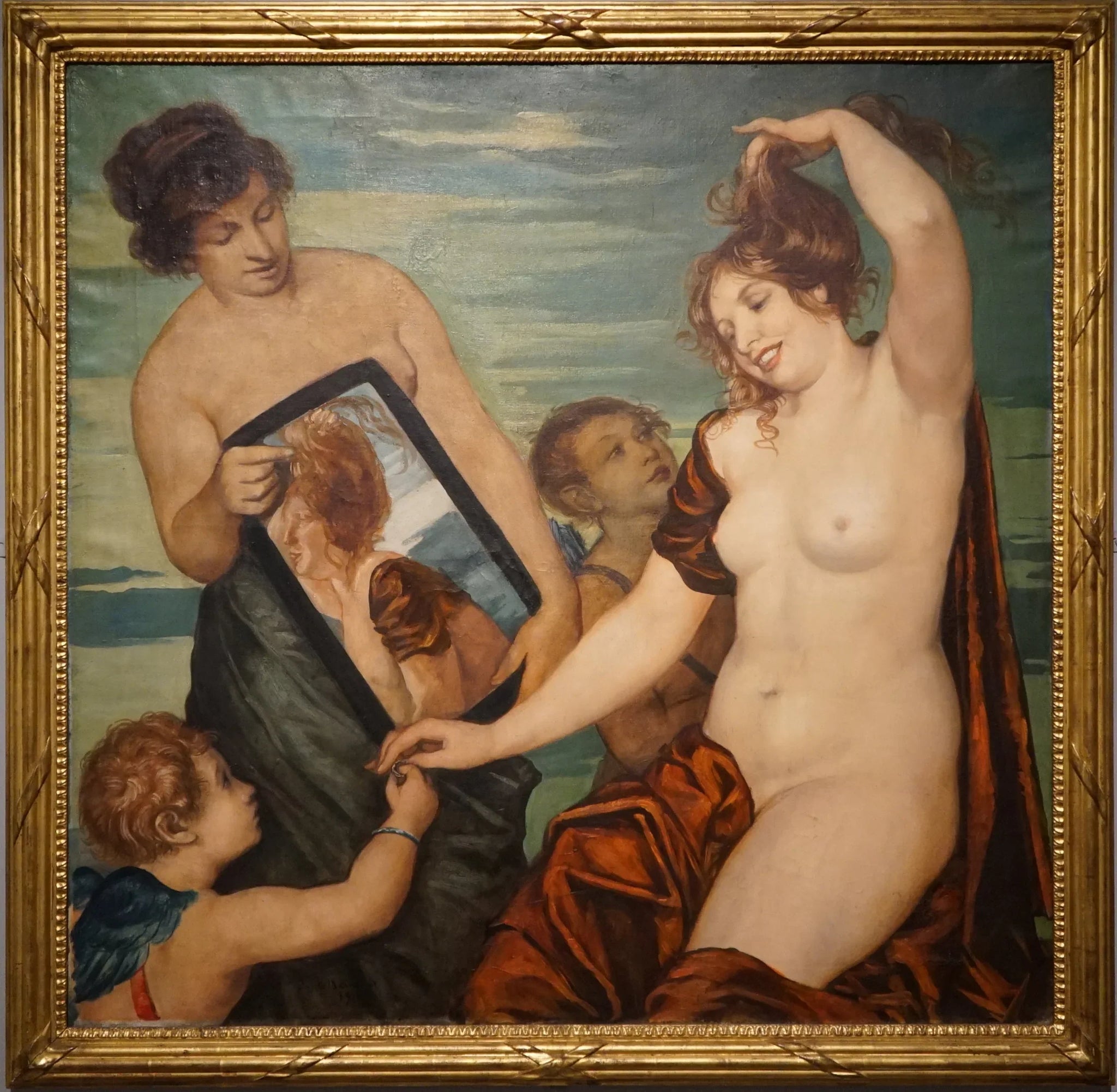 La toilette de Vénus - Émile Bernard image 1 reproduction réalisée par Alpha Reproduction