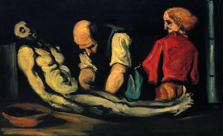 La Toilette funéraire - Paul Cézanne