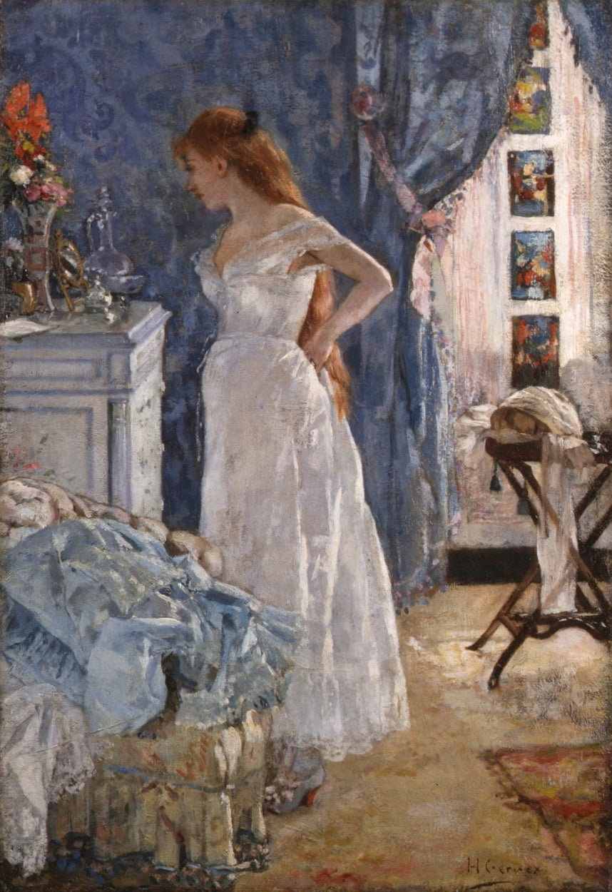la toilette - Henri Gervex image 1 reproduction de peinture à l’huile