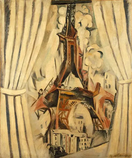 La tour aux rideaux - Robert Delaunay