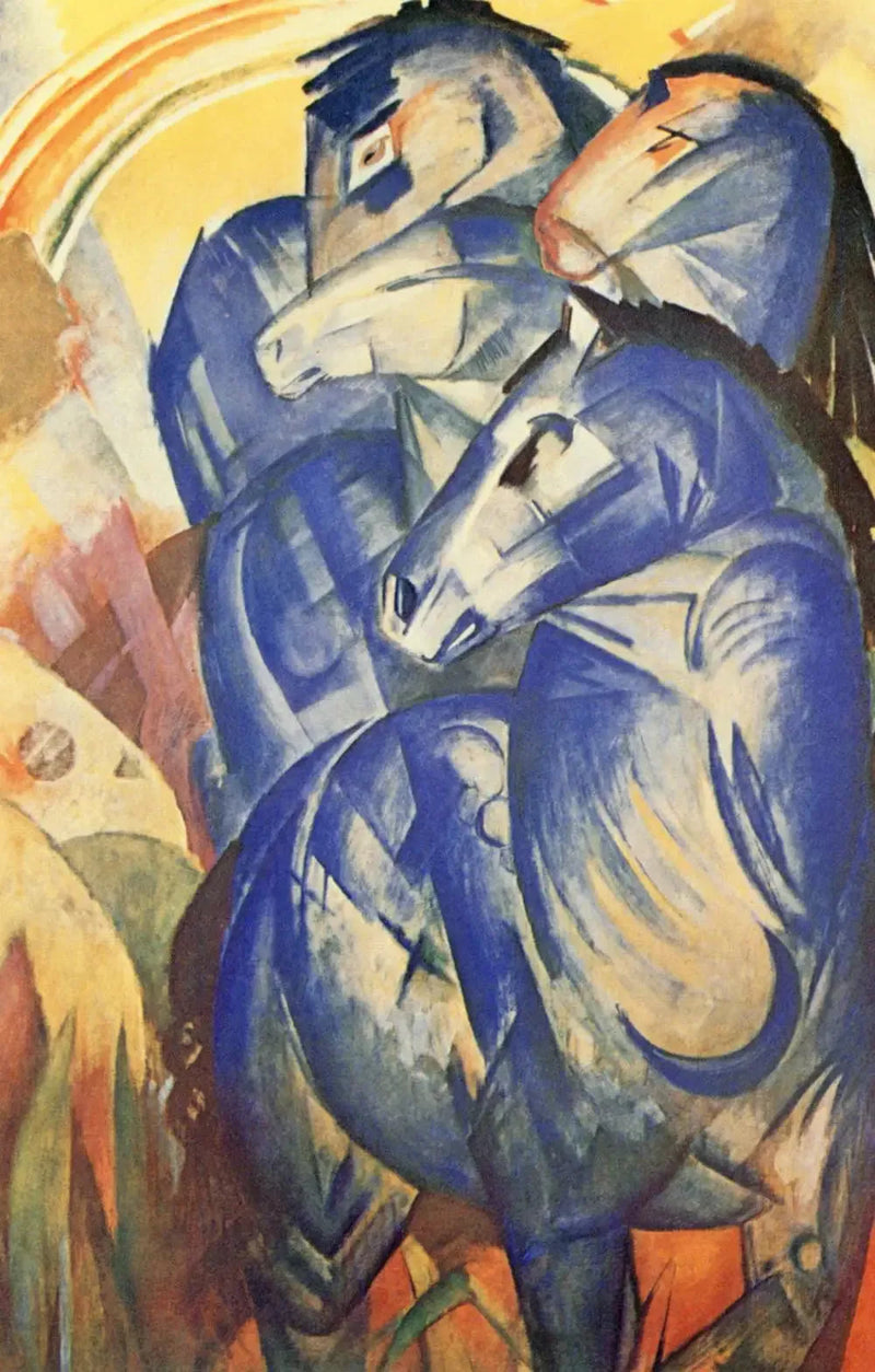 La Tour des chevaux bleus - Franz Marc