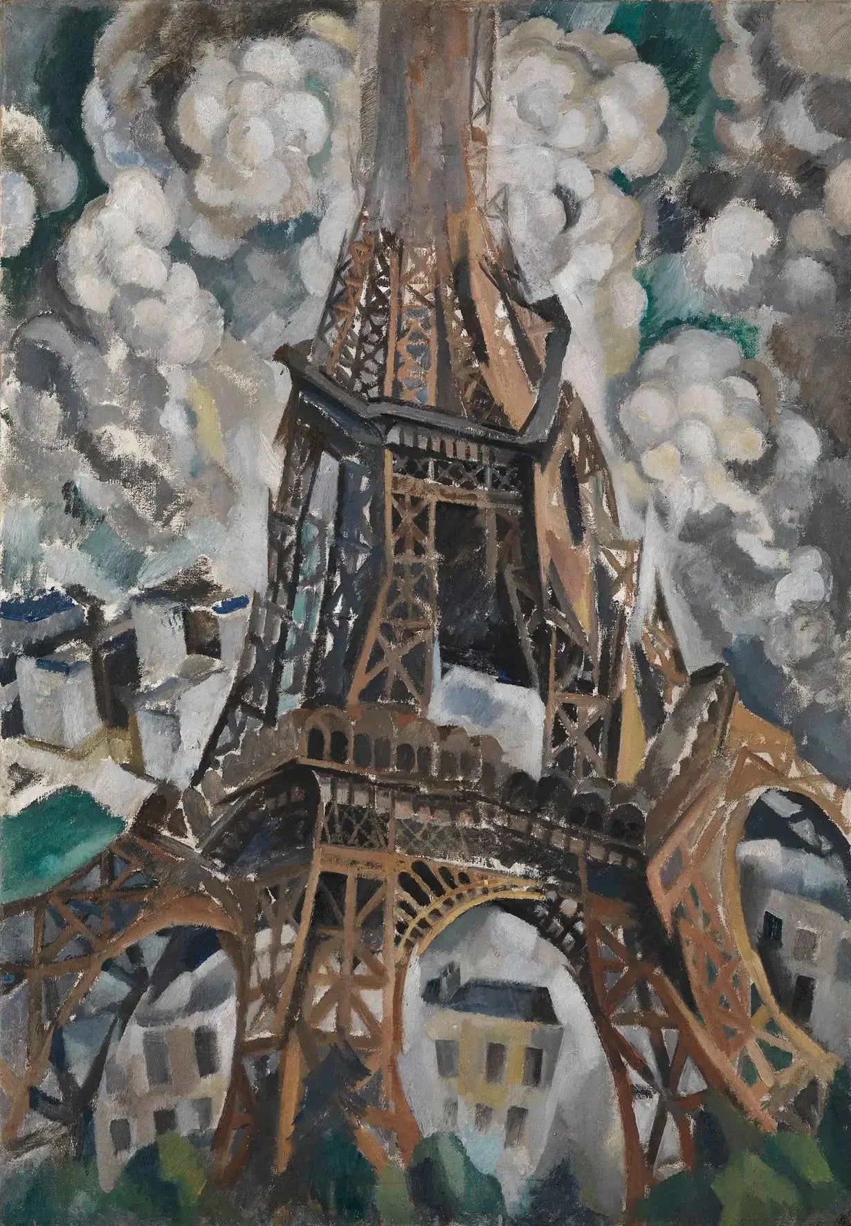 La Tour Eiffel - Robert Delaunay image 1 tableau peint à l’huile sur toile