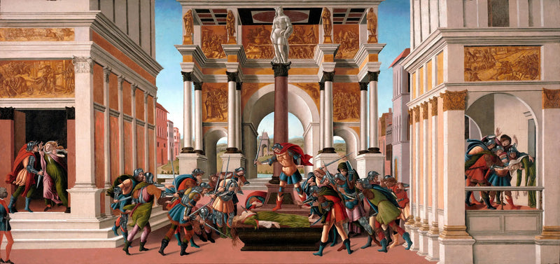 La Tragédie de Lucrèce - Sandro Botticelli