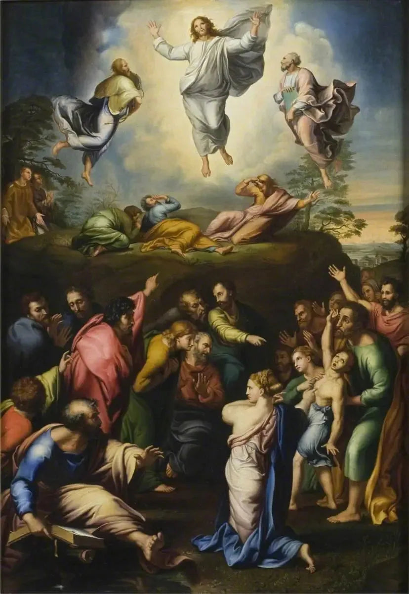 La Transfiguration (d'après Raphaël) - Thomas Lawrence image 1 reproduction d’œuvre d’art à l’huile