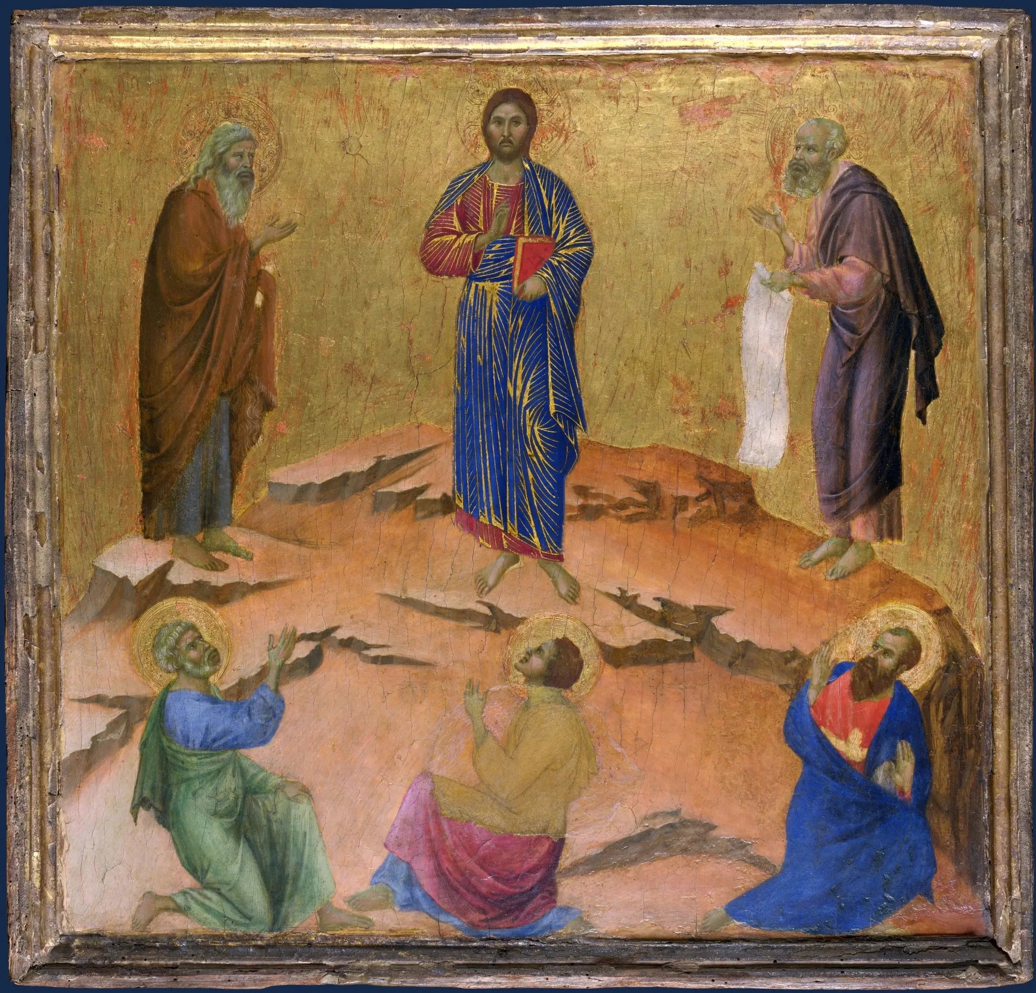 La Transfiguration - Duccio di Buoninsegna image 1 copie de tableau peinte à la main