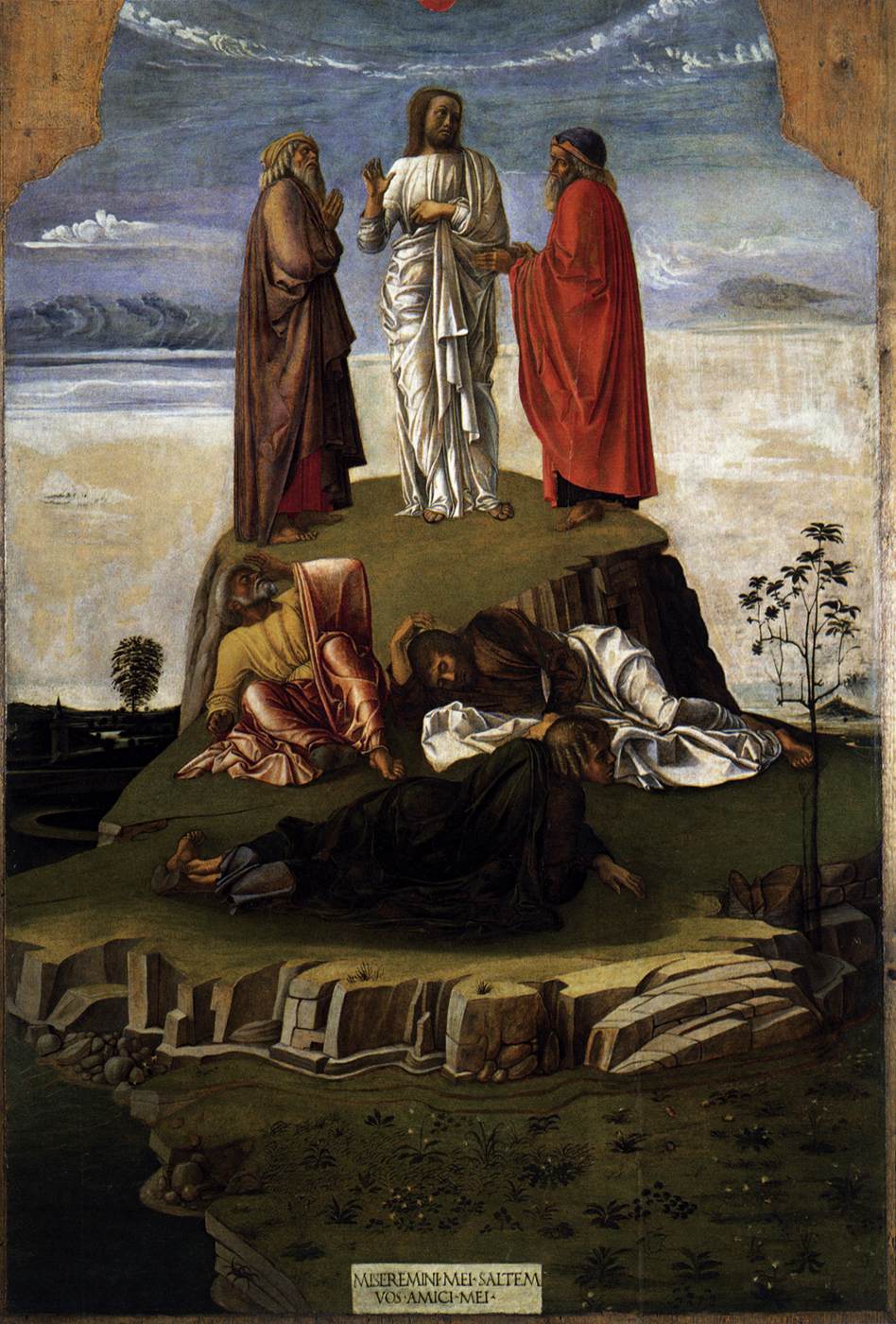 La Transfiguration - Giovanni Bellini image 1 copie de tableau peinte à la main