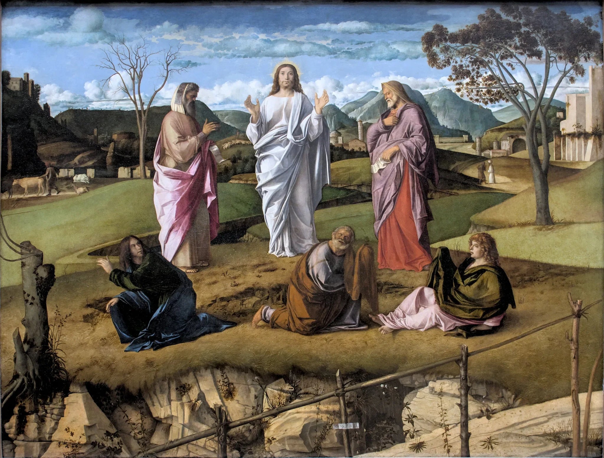 La Transfiguration - Giovanni Bellini image 1 reproduction d’œuvre d’art à l’huile