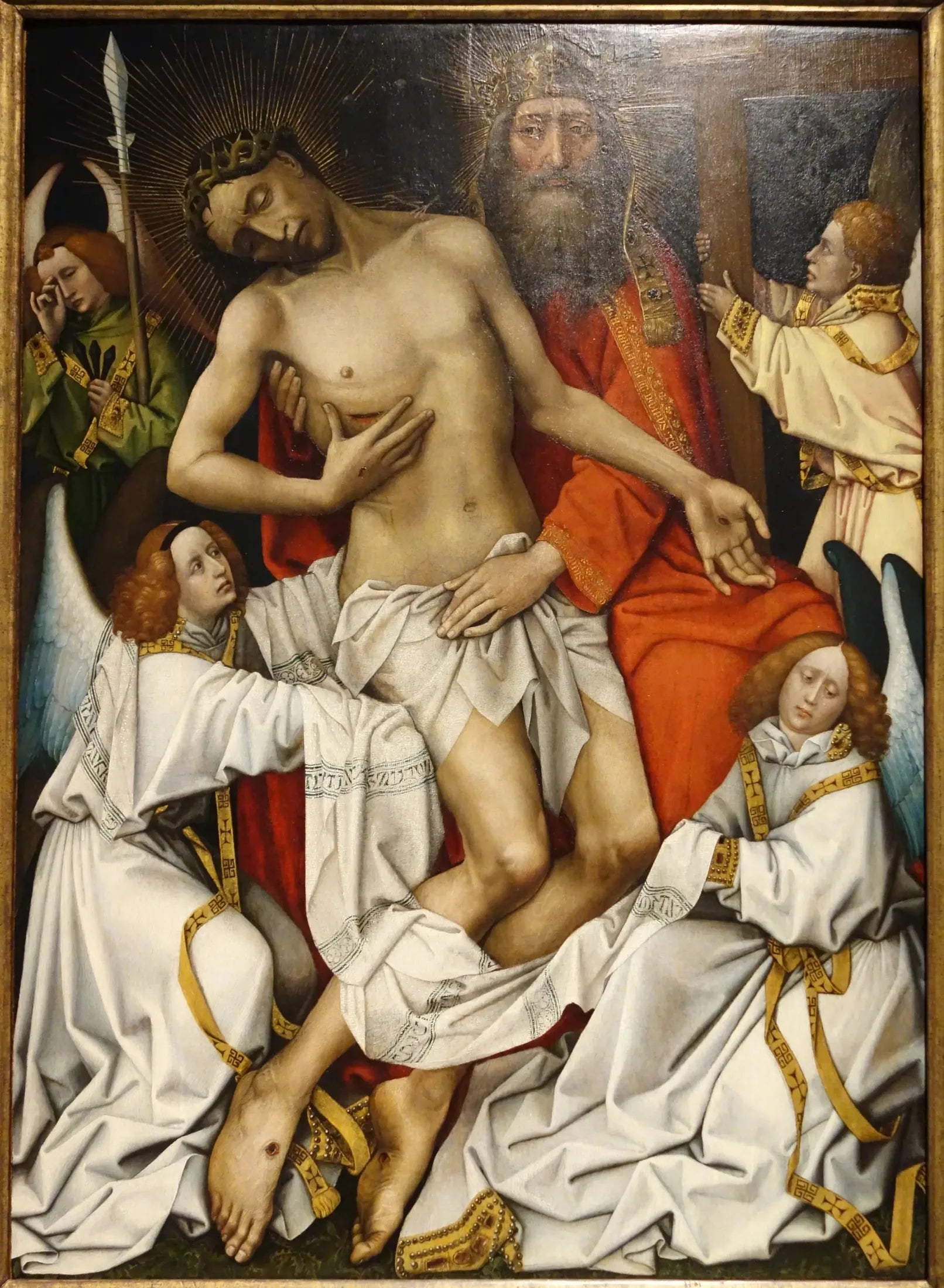 La Très Sainte Trinité - Rogier van der Weyden image 1 reproduction artisanale de tableau