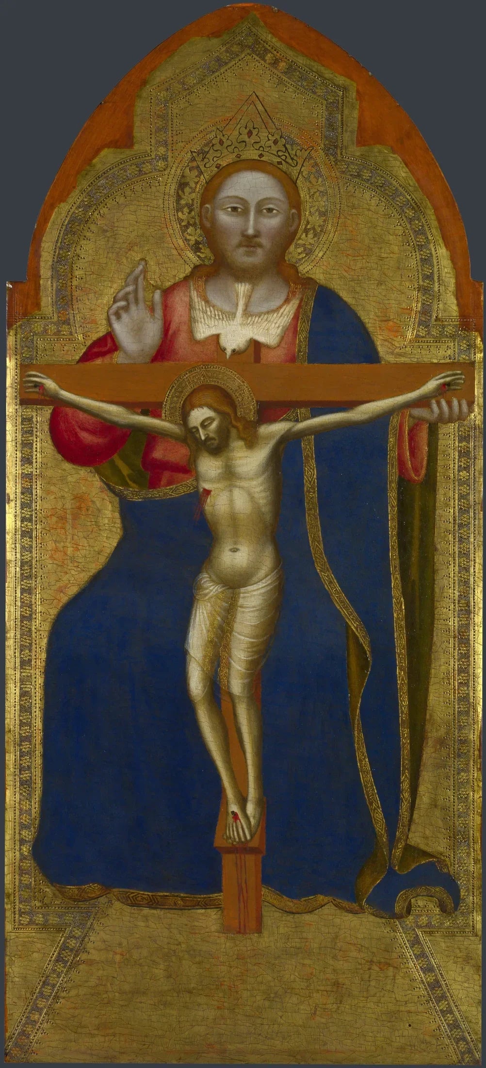 La Trinité - Jacopo di Cione image 1 tableau peint à l’huile sur toile